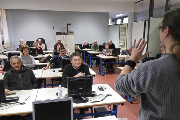 La prima lezione dei corsi di #Biellainclude a Cossato