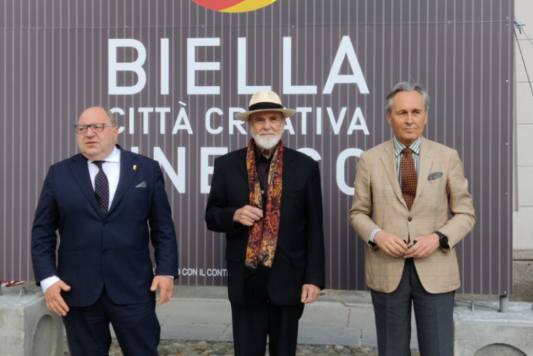 Claudio Corradino, Michelangelo Pistoletto e Franco Ferraris