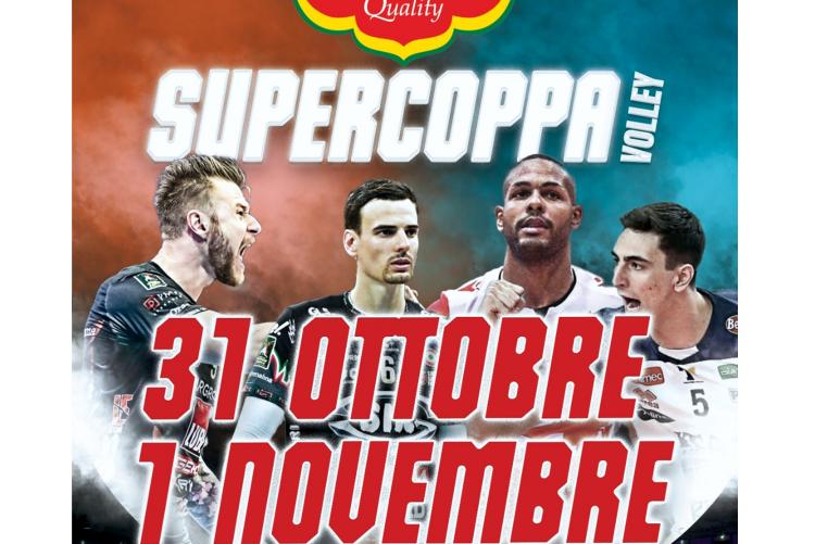 Lunedì 23 ottobre a Palazzo Oropa si alzeranno i veli sulla Supercoppa