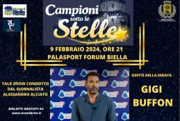 Gianluigi Buffon ospite di "Campioni sotto le stelle"