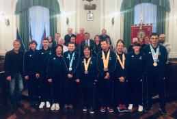 I campioni Special Olympics a palazzo Oropa