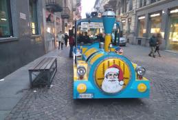 Il trenino del Natale nel cuore di Biella